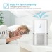 AwesomeWare Air Purifier True HEPA Filter  Odor Allergies Eliminator Smokers  Smoke  Pets  Mold  Germs  Dust  US-110V  Air Cleaner with Ionizer up to 150sq.ft - B07F8L939K